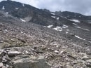 descente du col de Chamoussière